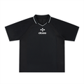 Striped V-Neck Soccer Jersey